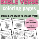 Free Printable Bible Verse Coloring Pages