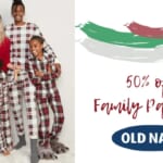 50% off Old Navy Family Pajamas