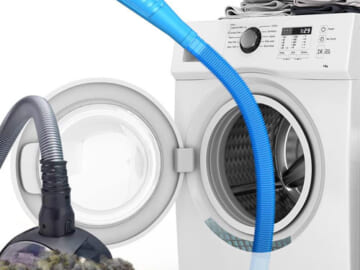 Dryer Vent Vacuum Cleaner Hose Attachment Kit $6.99 After Code (Reg. $12.95) – Fits on Most Vacuum Cleaners!