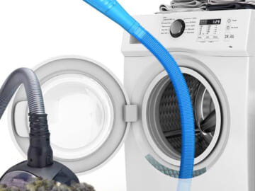 Dryer Vent Vacuum Cleaner Hose Attachment Kit $6.99 After Code (Reg. $12.95) – Fits on Most Vacuum Cleaners!