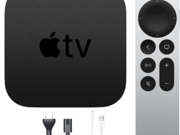 Today Only! 2021 32GB Apple TV 4K Streaming Media Player $99.99 Shipped Free (Reg. $179) – 15K+ FAB Ratings!