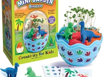 Creativity for Kids Mini Garden: Dinosaur Terrarium with Chia Seeds $5.24 After Coupon (Reg. $11) – Arts and Crafts for Children Ages 6 & Up – 4.8K + FAB Ratings!