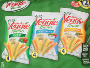 FOUR Bags of 12 Variety Pack Sensible Portions Garden Veggie Straws Snacks as low as $7.19 EACH Bag (Reg. $11) + Free Shipping – FAB Ratings! 60¢/Snack – Gluten Free + Buy 4, Save 5%