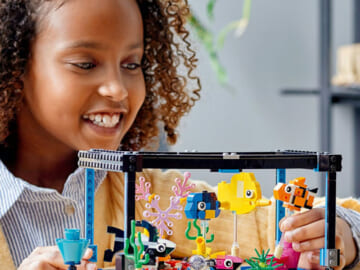 LEGO Creator 3-in-1 Fish Tank Building Set $22.50 (Reg. $30) – Great Gift for Kids (352 Pieces)