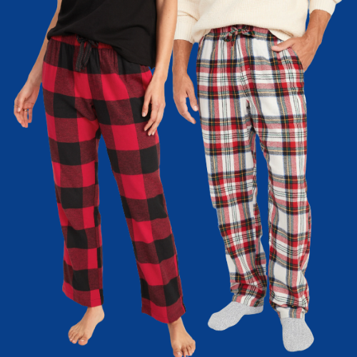 Today Only! Old Navy PJ Pants for Women from $8 (Reg. $25) + for Men + for Girls + for Boys