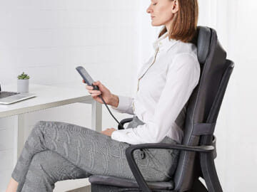 Amazon Basics Shiatsu Massage Full Seat Cushion $27.63 Shipped Free (Reg. $125.59) – with Infrared Heat and Deep Tissue Kneading Rotation