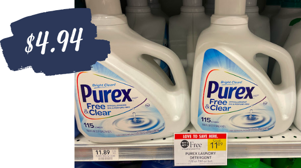 $4.94 Purex Liquid Laundry Detergent (reg. $11.89)