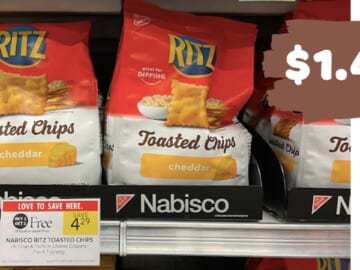 Ritz Cheese Crispers & Toasted Chips Deals at Publix and Kroger