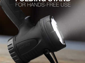 ENERGIZER LED Rechargeable IPX4 Water Resistant Spot Light $18.99 After Coupon (Reg. $37.99) – USB Cable Included