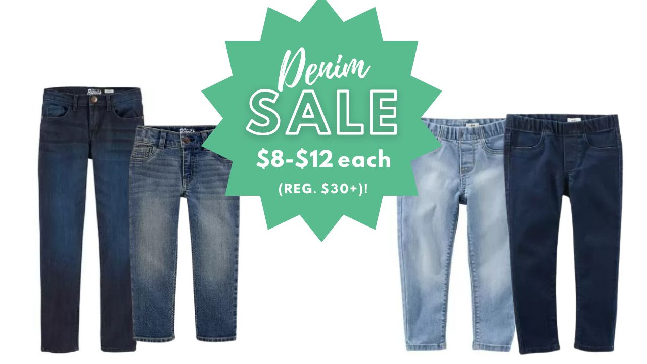 OshKosh Jeans and Jeggings $8 (reg. $30+)