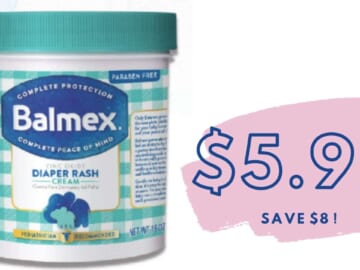 Stack Deals at Walmart to Save $8 on Balmex Diaper Rash Cream!