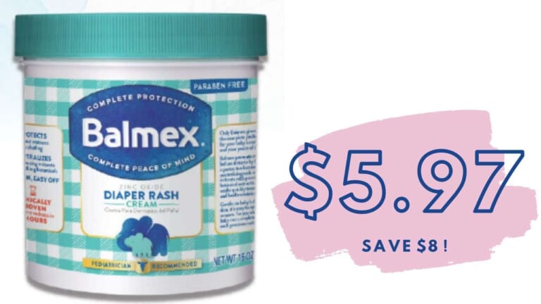 Stack Deals at Walmart to Save $8 on Balmex Diaper Rash Cream!