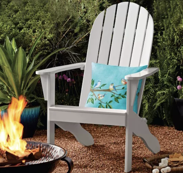 Mainstays Wood Outdoor Adirondack Chair as low as $55 shipped!