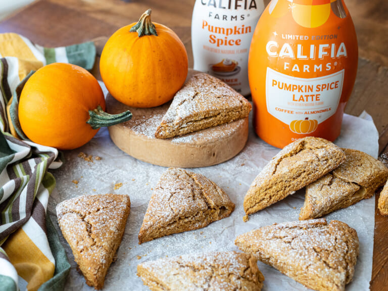 Pick Up Seasonal Flavors Of Califia Farms & Save At Publix – Perfect For My Pumpkin Scones!