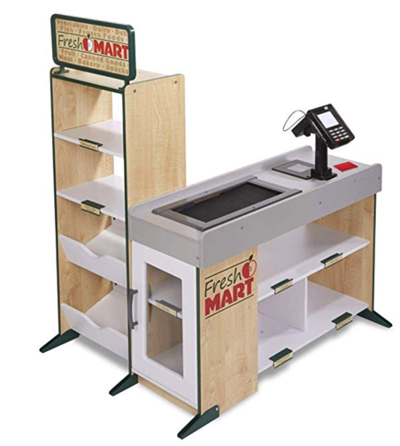Melissa & Doug Wooden Fresh Mart Grocery Store Stand for just $96.60 shipped!!