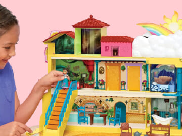 Disney Encanto Magical Madrigal House Playset with Mirabel Doll & 14 Accessories $47.39 After Coupon (Reg. $80) + Free Shipping – 3K+ FAB Ratings! With Lights, Sounds & Music!