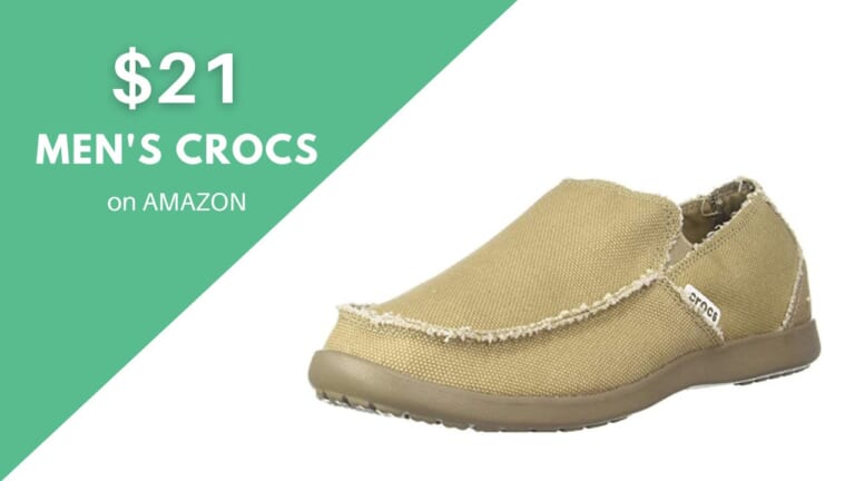 Men’s Crocs Santa Cruz Loafers $21 (reg. $55)