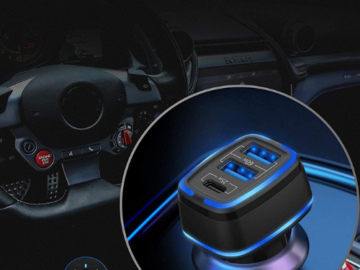 3-Port USB Car Charger $12.49 After Code + Coupon (Reg. $24.99) – FAB Ratings! – Super Fast Charging!