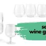 4-Piece Wine Glass Set $9.99 (reg. $20)