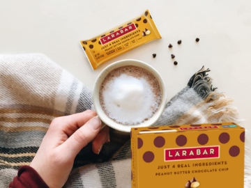 12-Count Larabar Peanut Butter Chocolate Chip Fruit & Nut Bars as low as $8.70 After Coupon (Reg. $12.42) + Free Shipping! 67¢/Bar – Gluten Free & Vegan!