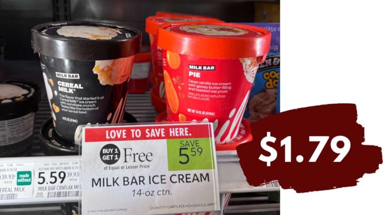 $1.79 Momofuku Milk Bar Ice Cream at Publix!