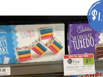 $1.25 CakeBites Italian Cake at Publix