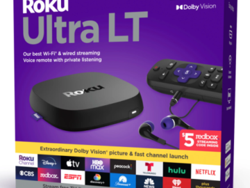 Walmart Black Friday: Roku Ultra LT Streaming Device – $30 (Reg. $73.60)