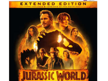 Walmart Black Friday! Jurassic World Dominion Extended Edition $12.96 (Reg. $29.96) – 4K Ultra HD + Blu-ray + Digital Copy