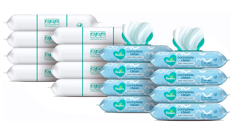Pampers Complete Clean Scented Baby Diaper Wipes