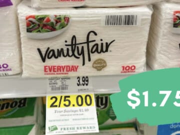 Get Ready for the Upcoming Holidays with $1.75 Vanity Fair Napkins