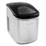 Compact Countertop Stainless Steel Ice Maker for just $79.95 shipped! (Reg. $163)