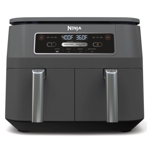 Walmart Black Friday:  Ninja Foodi 4-in-1 8-qt. 2-Basket Air Fryer with DualZone Technology – $99