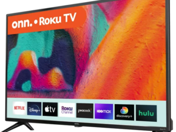 Walmart Black Friday:  onn. 40” Class FHD LED Roku Smart TV – $98