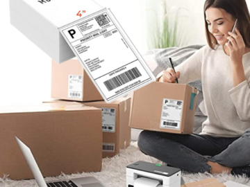 Today Only! Save BIG on Thermal Printers & Shipping Labels as low as $15.82 Shipped Free (Reg. $31) – 8K+ FAB Ratings!