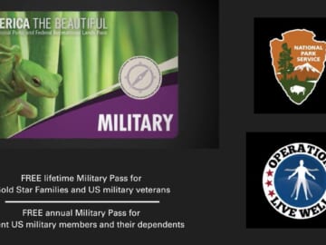 Free National Park Entrance for Gold Star Families, Veterans & Active Military