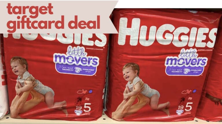 Target $15 Gift Card With $75 Purchase Of Diapers & Wipes