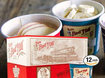 12-Pack Bob’s Red Mill Gluten Free Classic with Flax/Chia Oatmeal Cups as low as $18.11 Shipped Free (Reg. $24.47) – $1.51/1.81-ounce Cup!