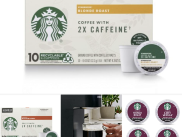 Starbucks K-Cups Coffee Stock-Up Deal! (As low as $0.38 per k-cup!)