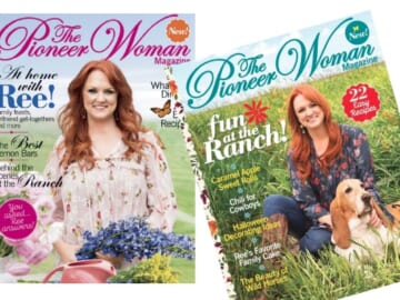 The Pioneer Woman magazine subscription for $15.99!