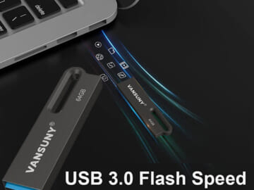 64GB Metal Waterproof USB 3.0 Flash Drive $7.69 After Code (Reg. $11) – FAB Ratings! Ultra High Speed Memory Stick