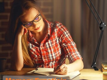 Swing Arm LED Desk Lamp with Clamp, 12W $16 After Code (Reg. $32) + Free Shipping – 5 Light Colors and 10 Brightness Options, Includes USB cable and 5V/2A adapter