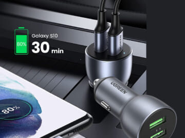 USB Car Charger Adapter, 36W $8.53 After Code (Reg. $17) – FAB Ratings! Fast Charging, Universal Compatibility