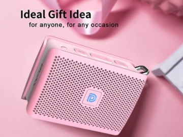 DOSS Genie Portable Bluetooth Speaker with Built-in Mic $12.99 (Reg. $29.99) – 1.1K+ FAB Ratings! – Ideal Gift for Christmas!