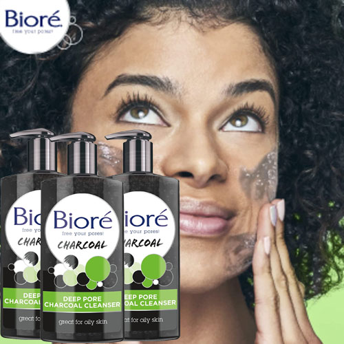 3-Count Bioré Deep Pore Charcoal Face Wash as low as $3.21 EACH 6.77-Oz Bottle (Reg. $8.49) + Free Shipping! + Get 3 for the price of 2