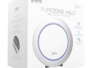 *HOT* PureZone Halo HEPA Air Purifier for just $33.49 shipped! Reg. $100!