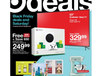 Target’s Black Friday Ad Has Been Released! Check Out These Sweet Deals!