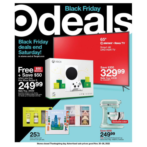Target’s Black Friday Ad Has Been Released! Check Out These Sweet Deals!