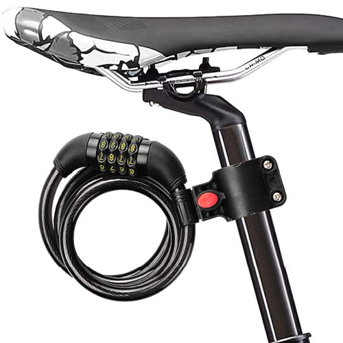 Kids Basic Self-Coiling Combination Cable Bike Lock $5 After Code (Reg. $10)
