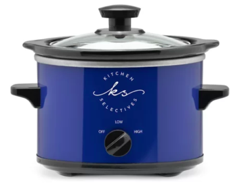 Kitchen Selectives 1.5 Quart Slow Cooker only $9.99!