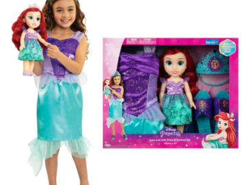 Walmart Black Friday: Disney Princess Doll with Child Size Dress and Accessories for only $25!